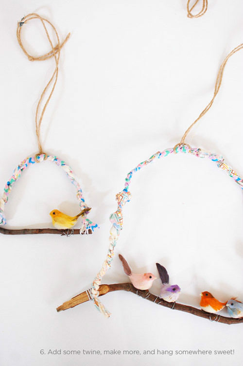 家居diy：創意鳥兒家居DIY生活館掛件