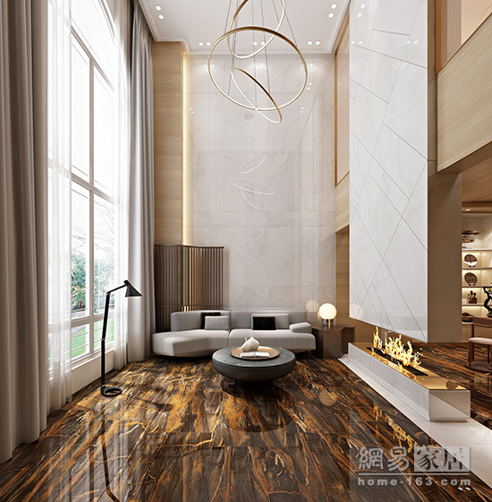 懶得保養又想要高顏值地板？大理石瓷磚了解一下